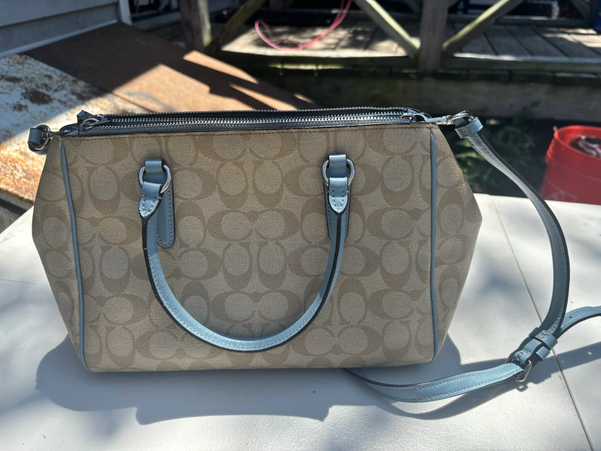 Coach Signature Canvas Top Handle Bag - photo 3