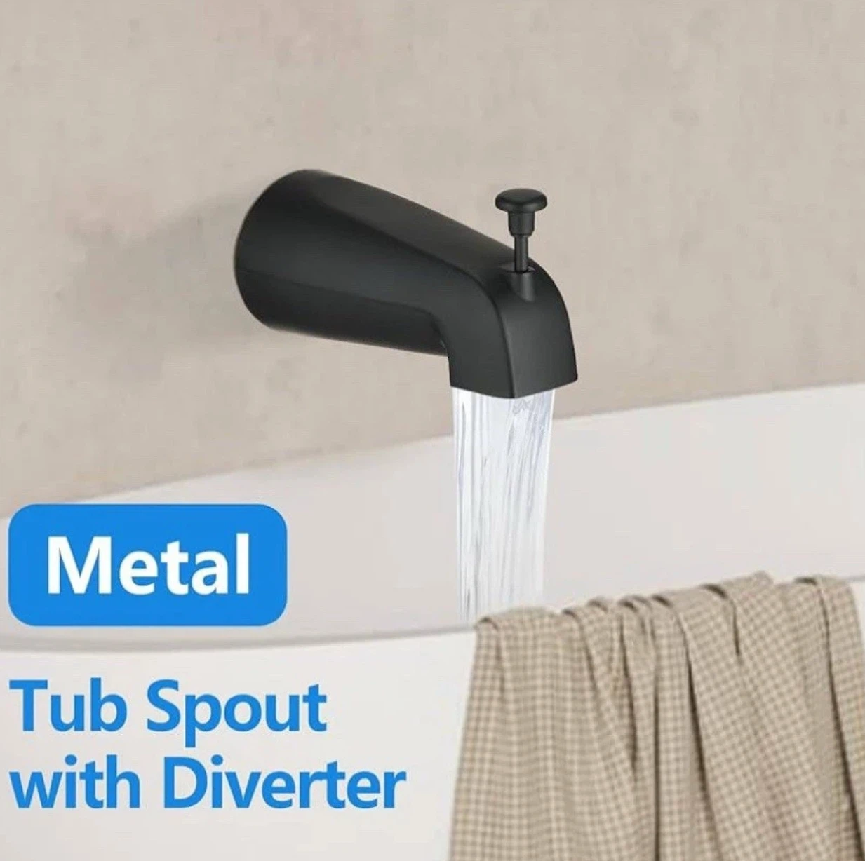 Black Shower Faucet Set with Rain Shower Head & Handheld Wand - photo 3
