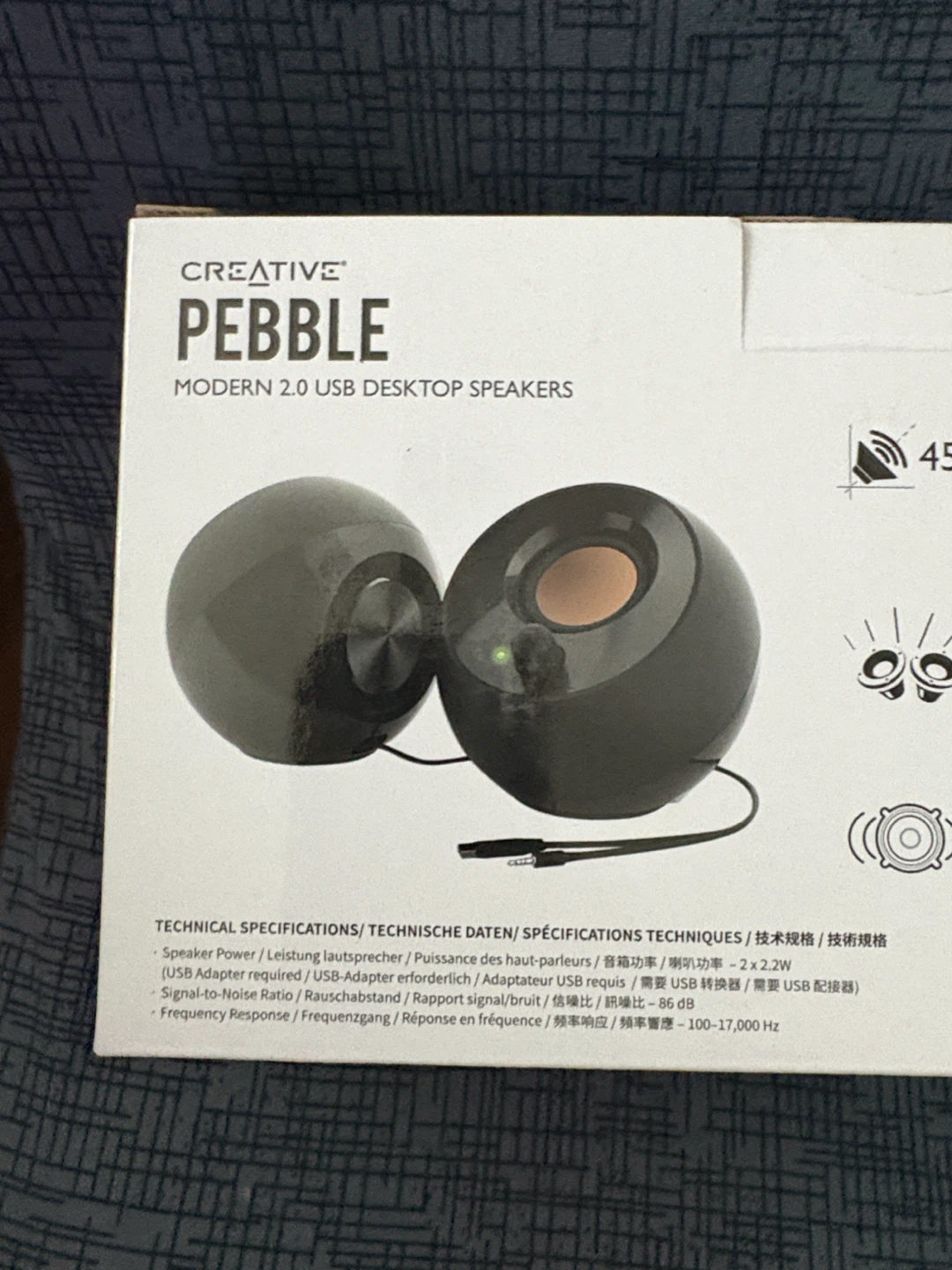Creative Pebble 2.0 USB Desktop Speakers - photo 5