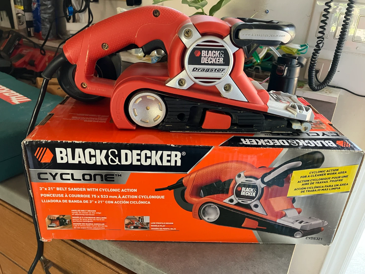 Black and Decker belt sander