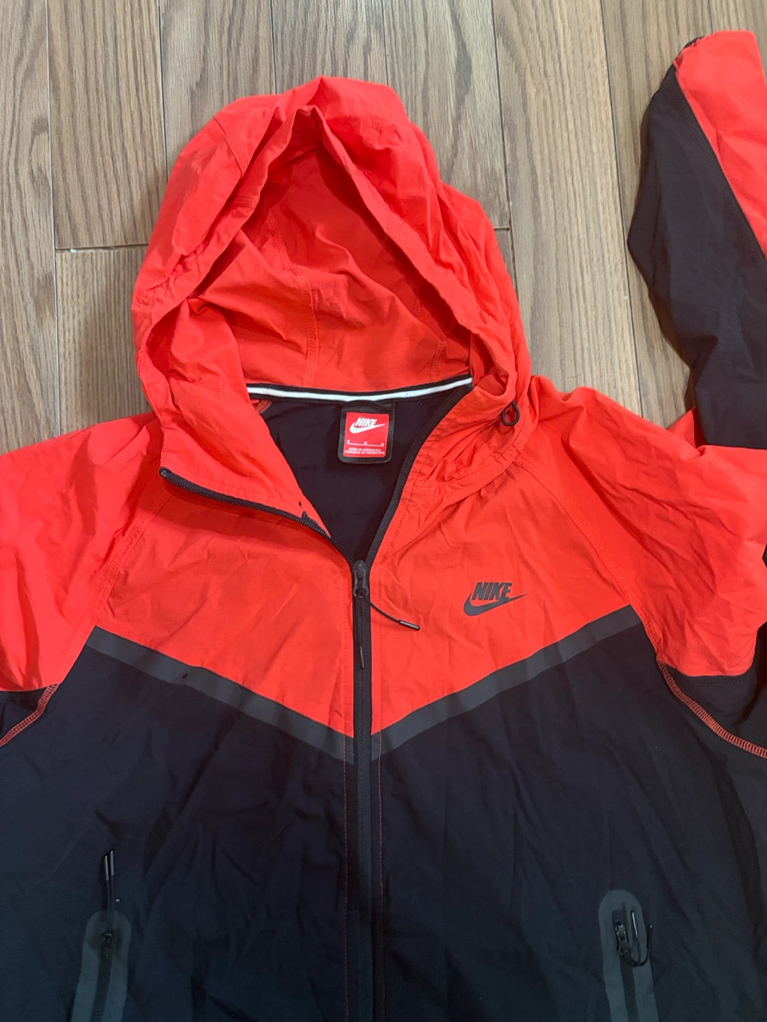 Nike Windbreaker Jacket - Red/Black - photo 3