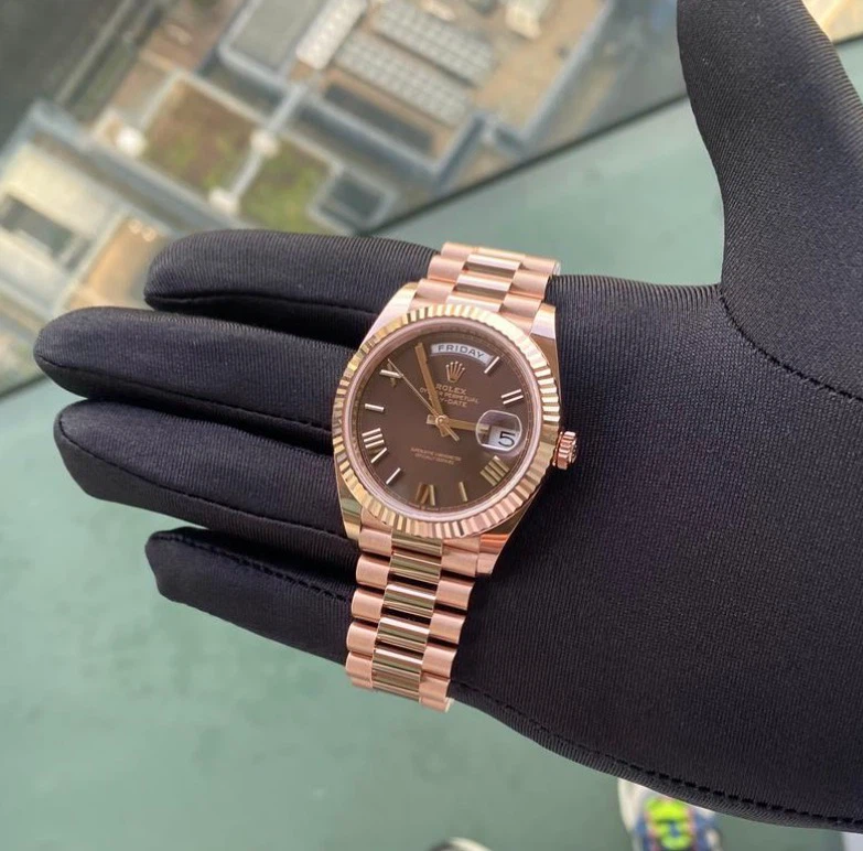 Rolex Day-Date Rose Gold Watch 36mm (300)$