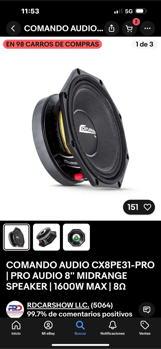 Chuchero 1600wat comando pro , - photo 2