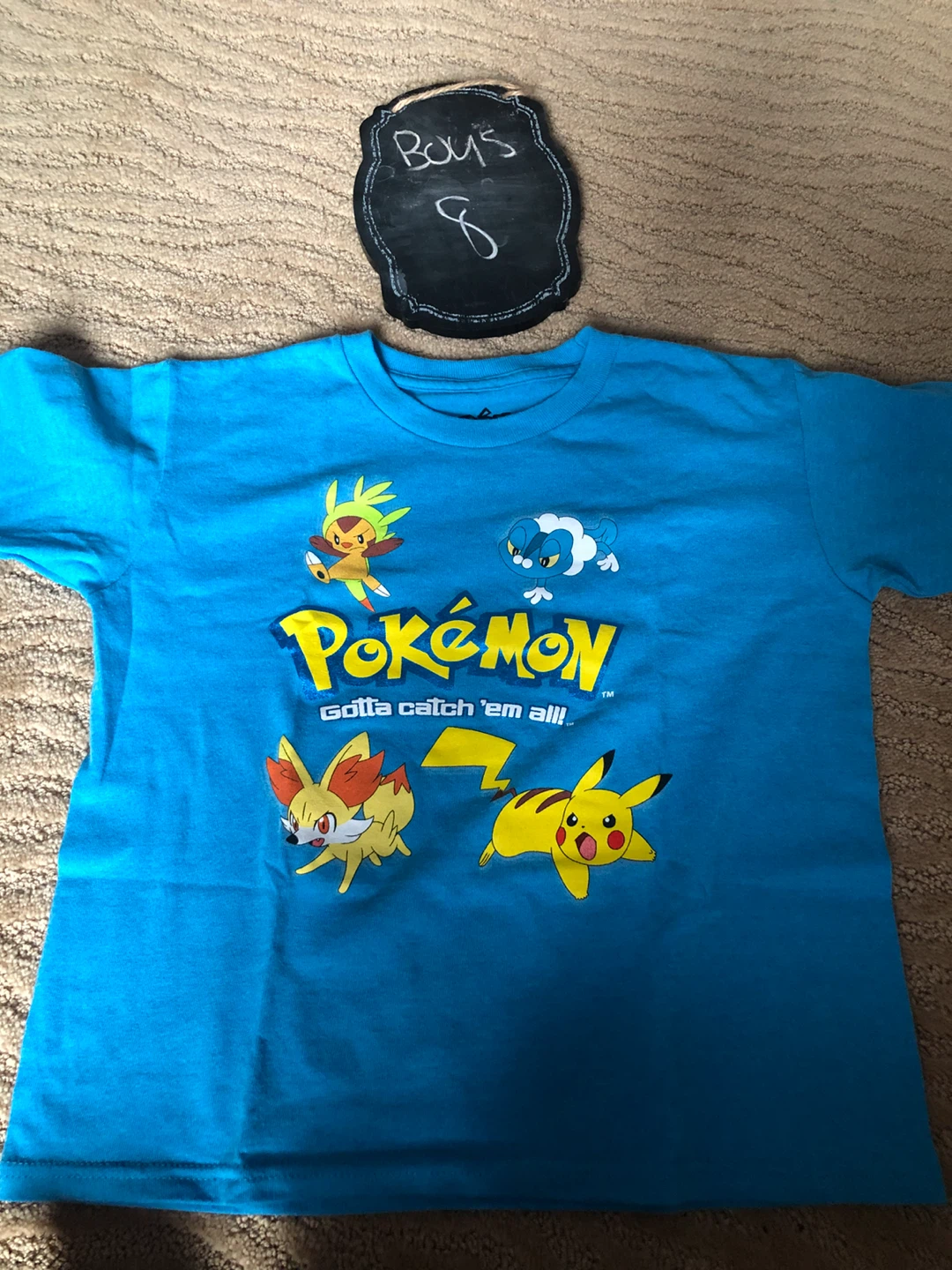 Pokémon T-Shirt Boys Size 8