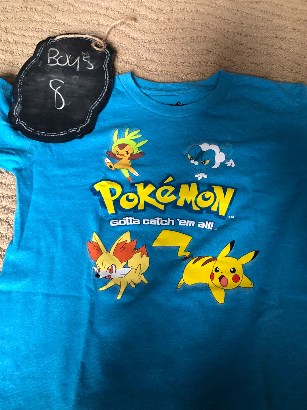 Pokémon T-Shirt Boys Size 8 - photo 2