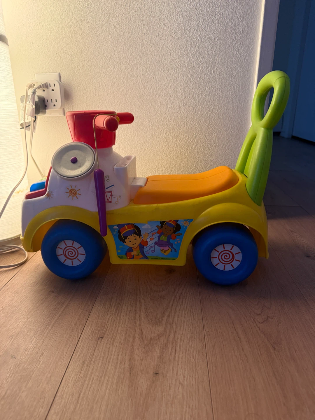 Fisher-Price Little People Ride-On Toy Car