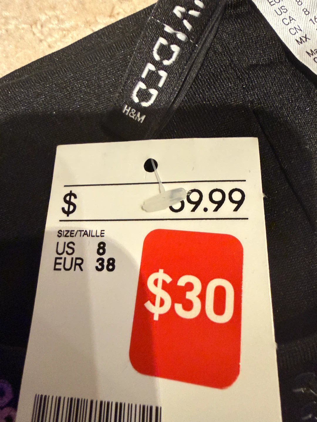 H&M Divided Black Sequin Dress (best offer you can do) - photo 3