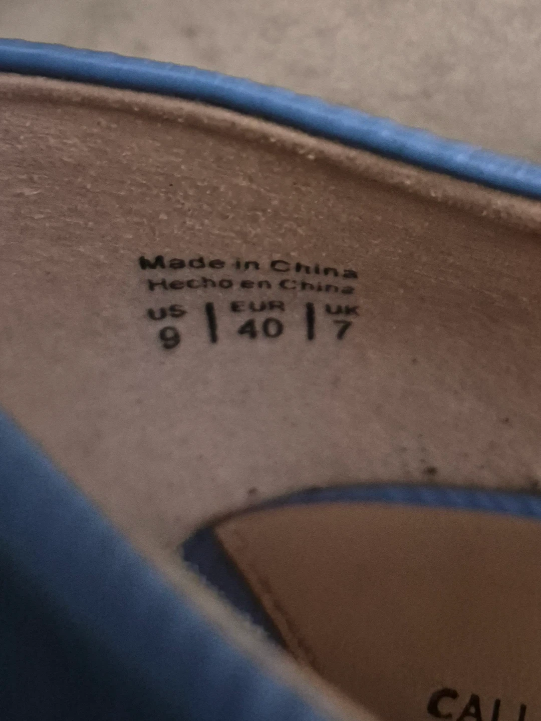 CALL IT SPRING BLUE HEELS - photo 4