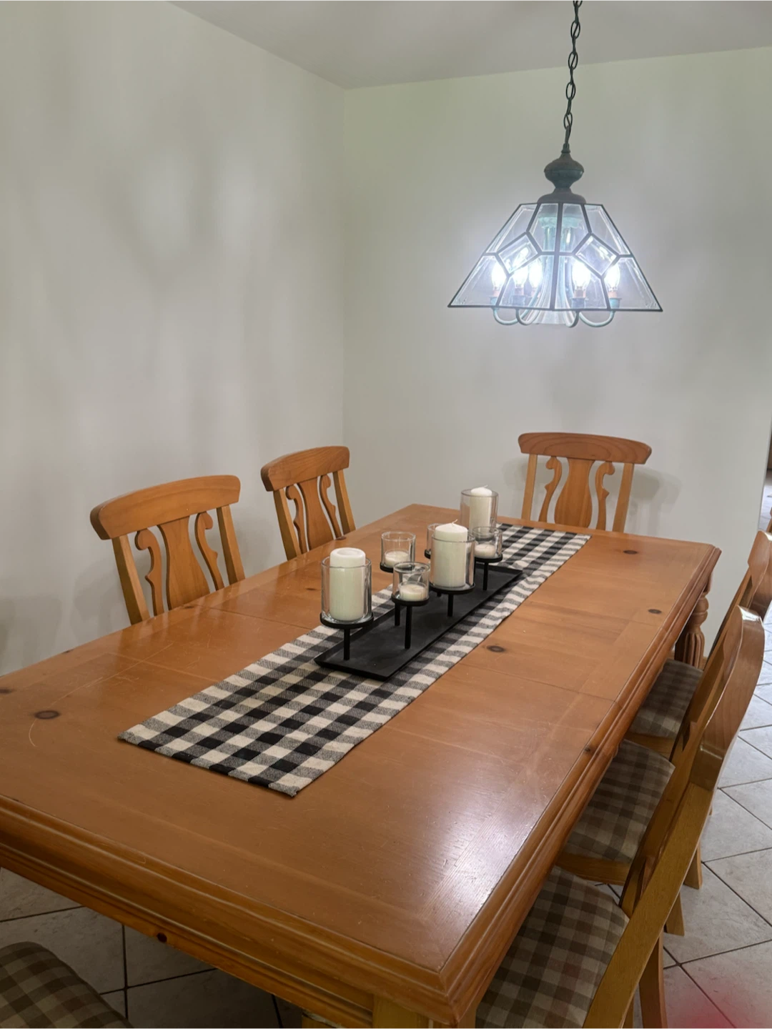 Pine Dining set  with 8 Chairs - photo 2