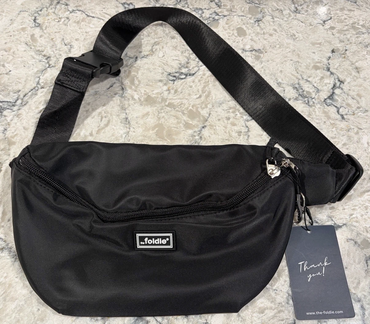 The Foldie RFID Safe Anti-Theft Crossbody Travel Bag/Waist Pack - photo 2