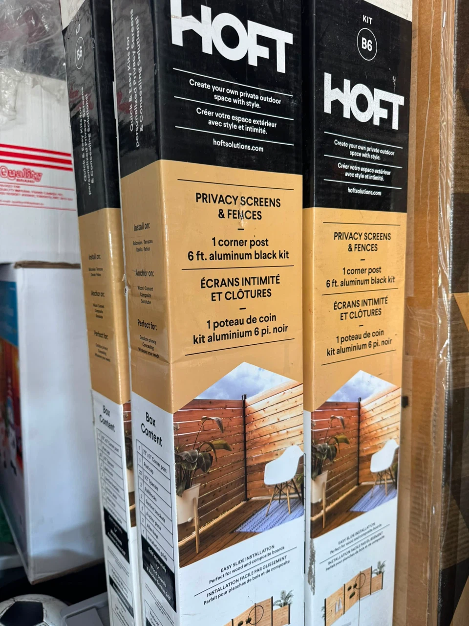 HOFT 6 ft. Aluminum Privacy Screens & Fences Kit - photo 2