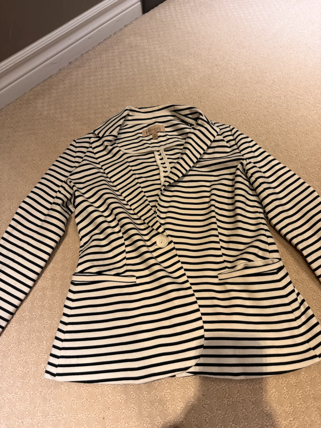 Philosophy Republic Clothing Striped Blazer XS
