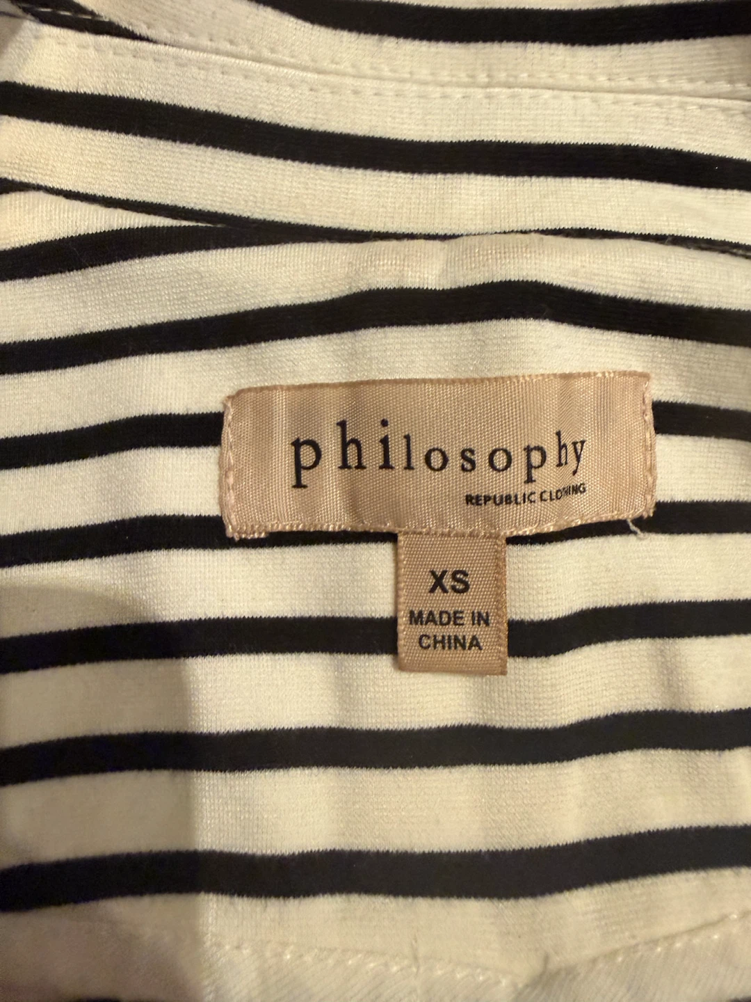 Philosophy Republic Clothing Striped Blazer XS - photo 2