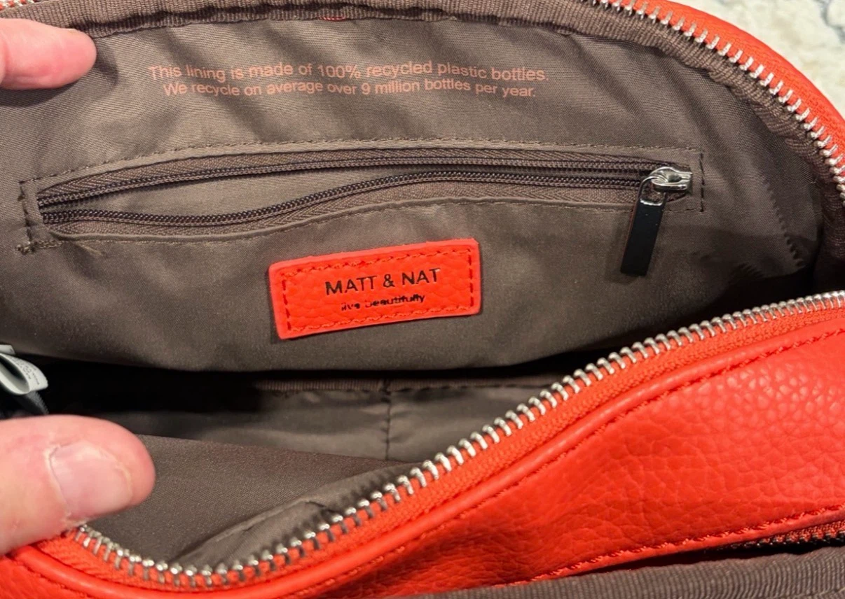 Womens Matt & Nat Coral Vegan Leather Crossbody Purse - photo 5