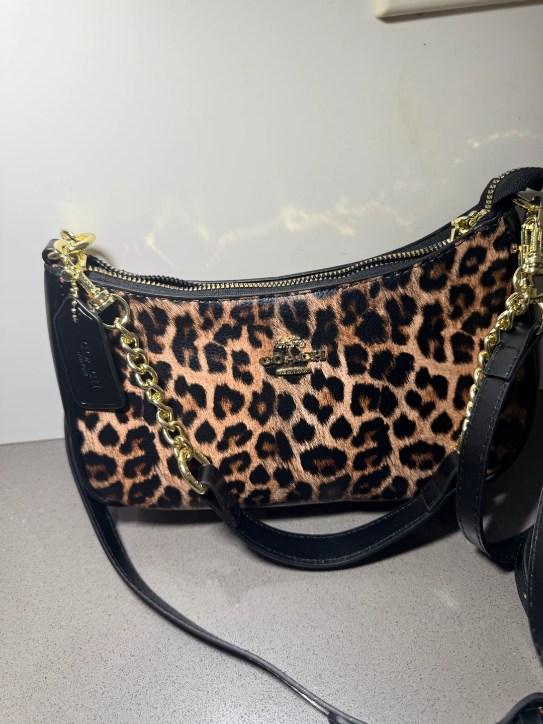 Léopard coach bag - photo 2