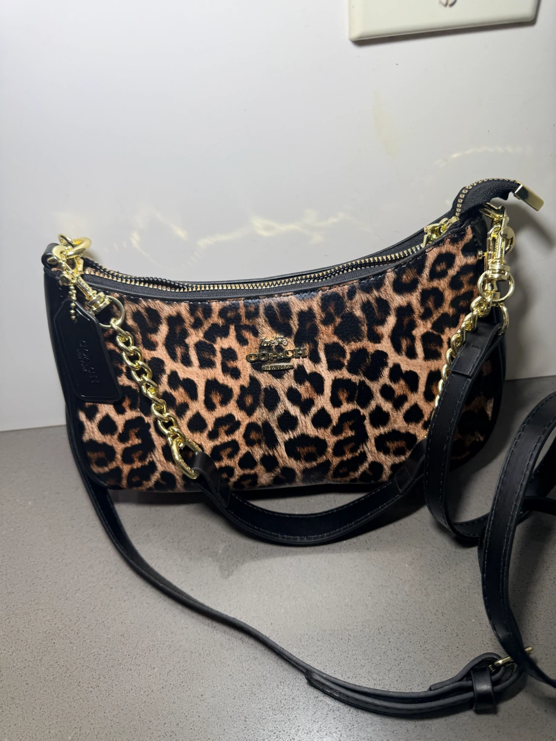 Léopard coach bag - photo 3