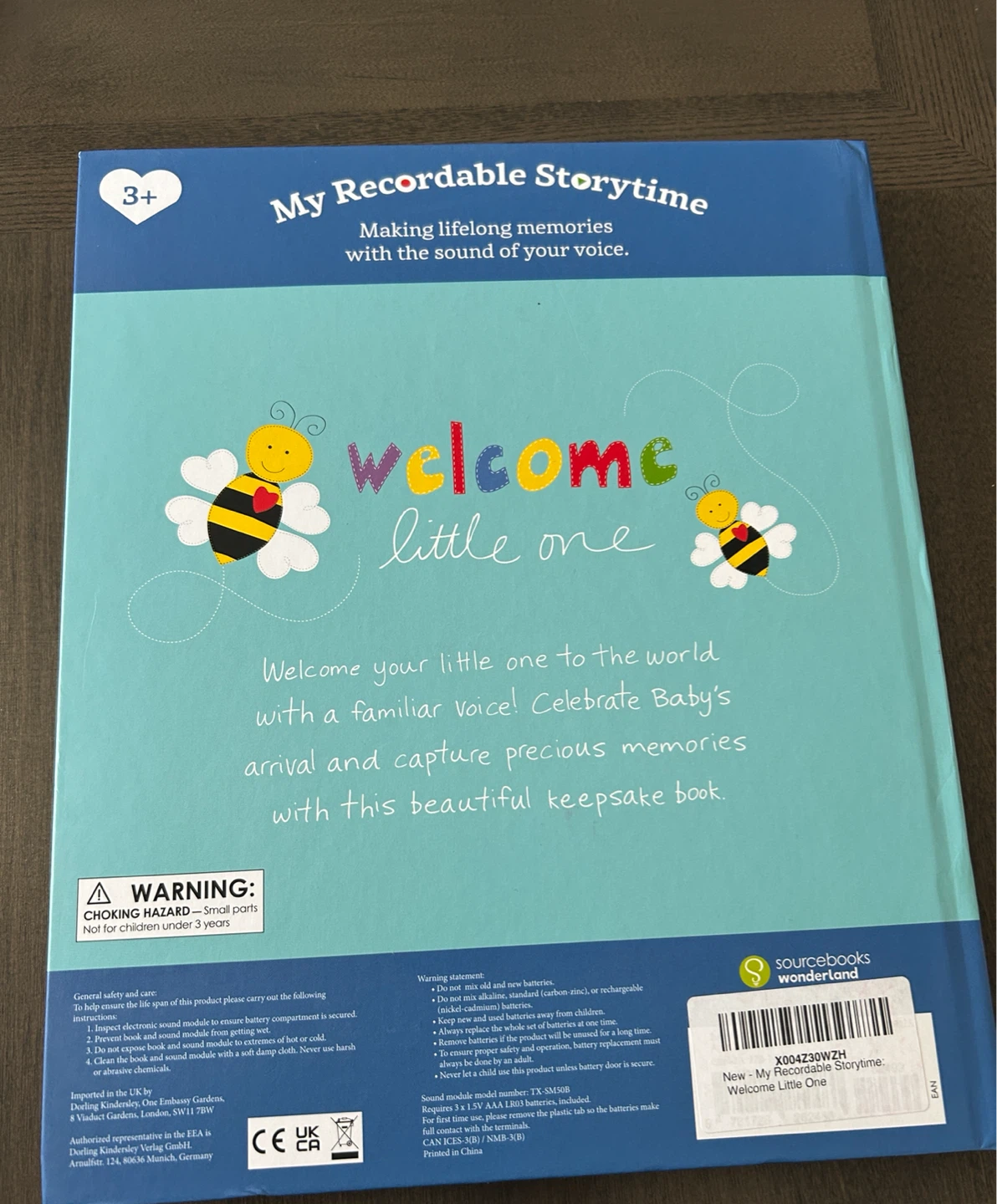 My Recordable Storytime: Welcome Little One Book - photo 3