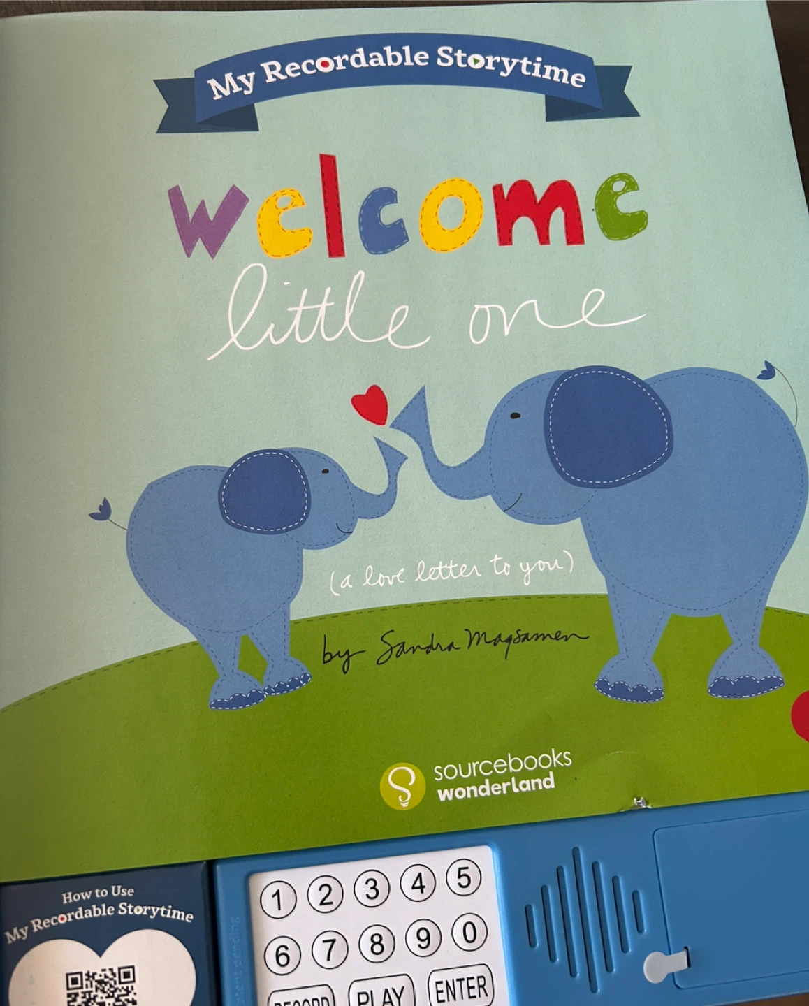 My Recordable Storytime: Welcome Little One Book - photo 4