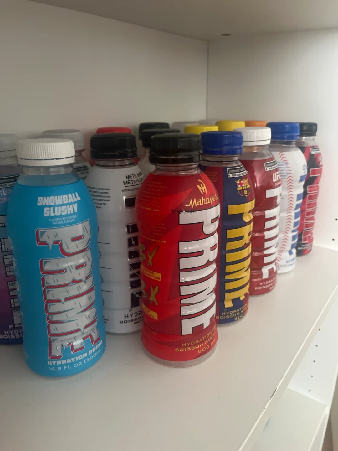 17 legendary rare prime bottles NOT FILLED ONLY BOTTLE.