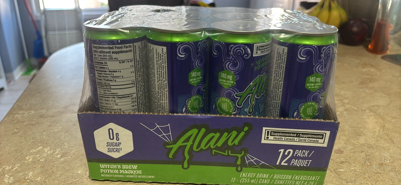 Alani Nutrition Witch's Brew Energy Drink 12 Pack
