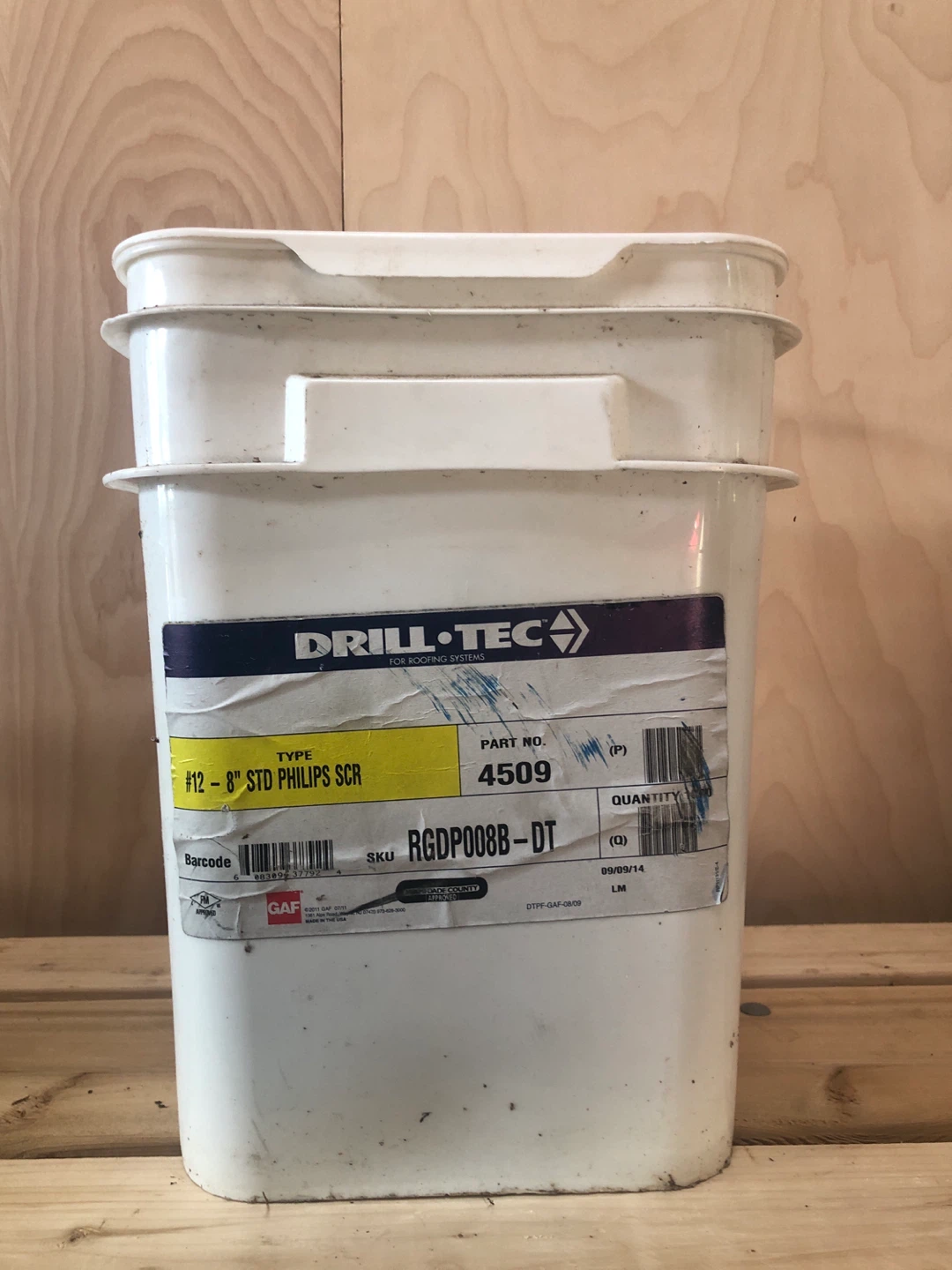 Drill-Tec #12-8" Std Philips Screws (4509)