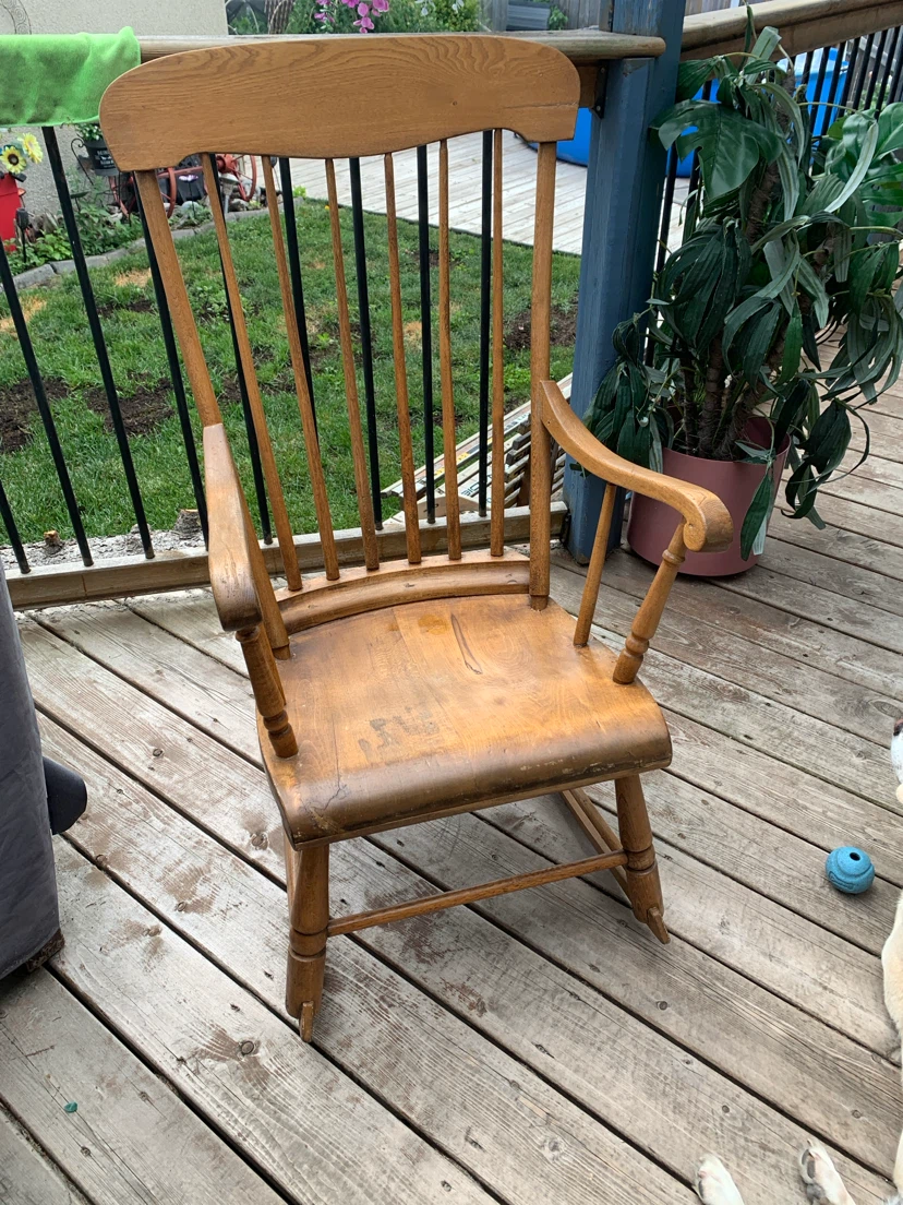 Wooden Rocking Chair