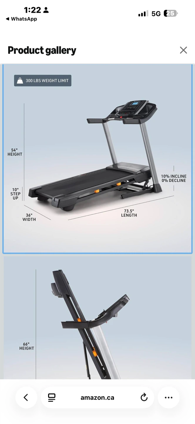 NordicTrack T 6.5 S Treadmill - photo 4