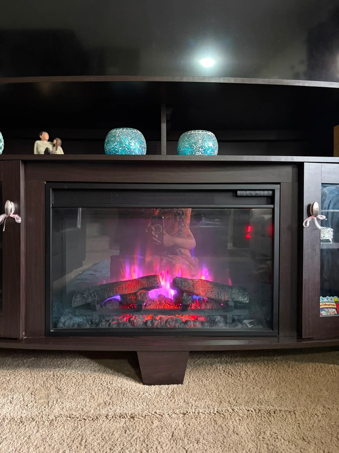 Electric Fireplace with TV Stand - photo 5