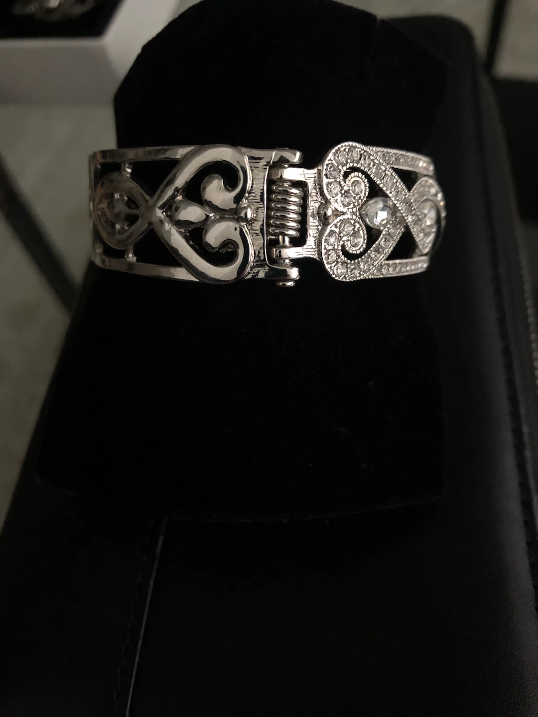 Silver CZ Bangle - photo 4