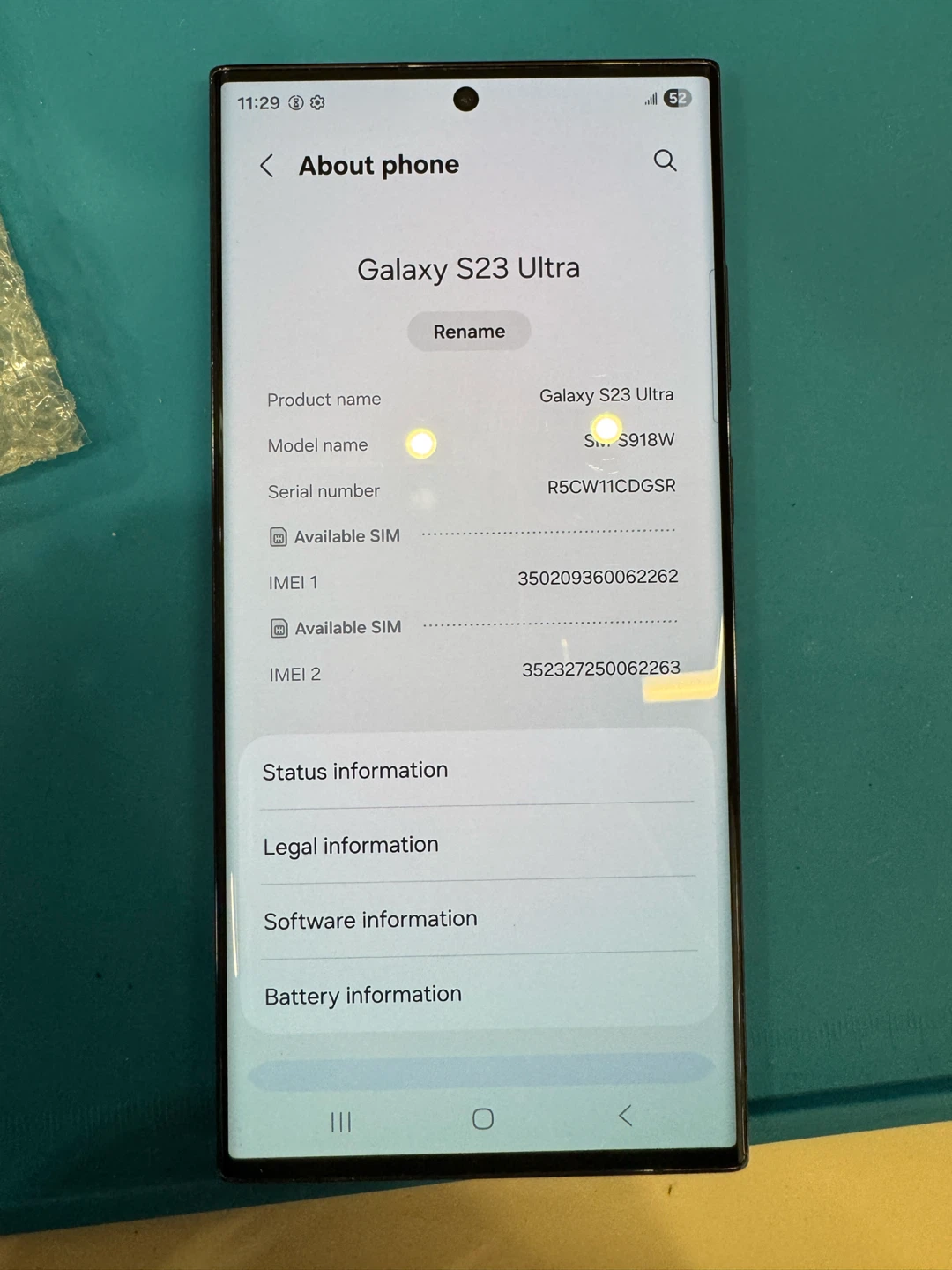 Samsung Galaxy S23 Ultra Smartphone