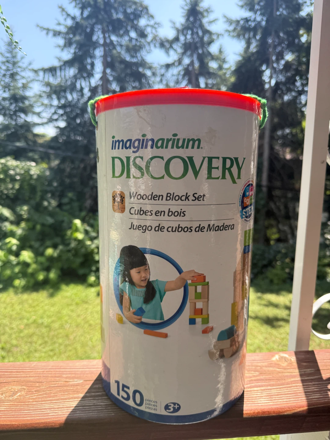 Imaginarium Discovery Wooden Block Set 150 Pieces