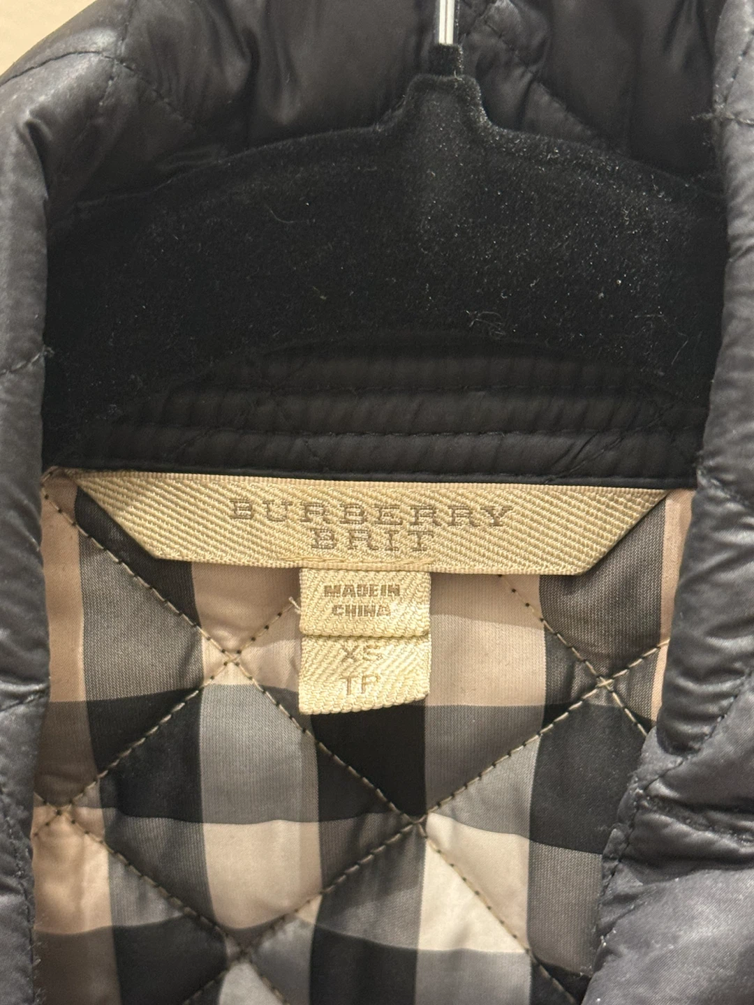 Burberry Brit Quilted Jacket XS Black - photo 3