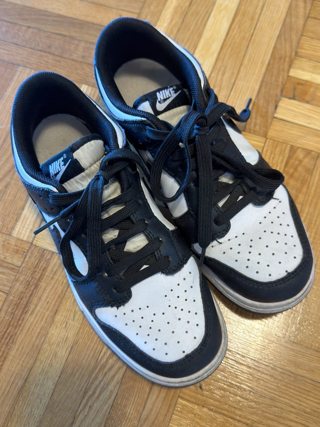 Nike Dunk Low Black White Sneakers