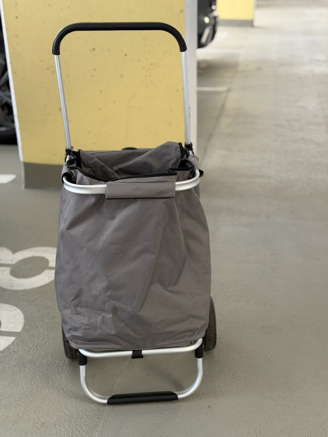 Folding shopping cart