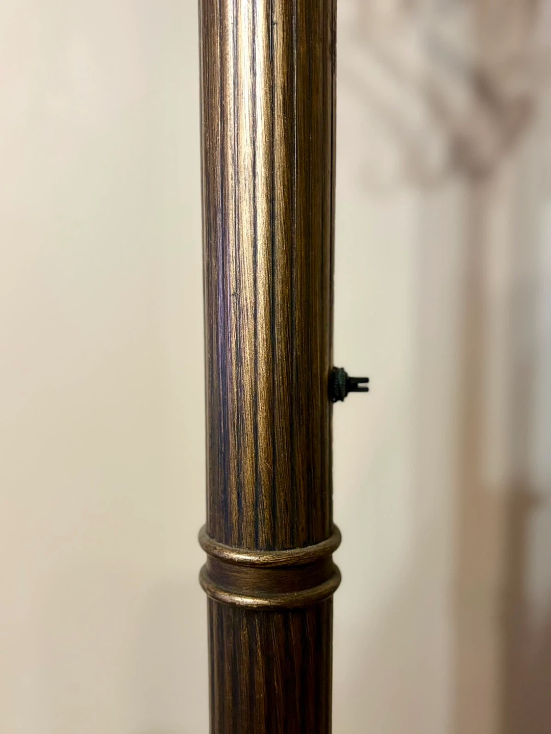 Vintage Torchiere Floor Lamp - photo 5