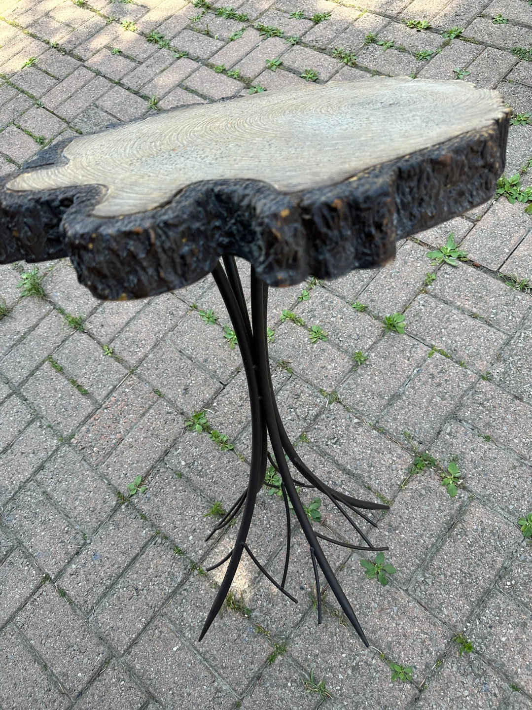 Tree Stump Side Table - photo 2