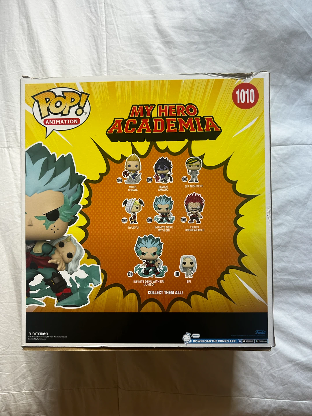 Funko Pop My Hero Academia Infinite Deku with Eri - photo 2