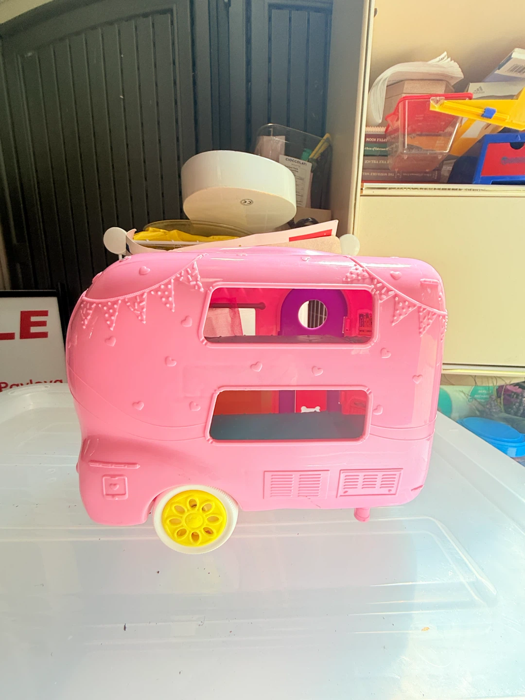 Pink Chelsea Toy Camper
