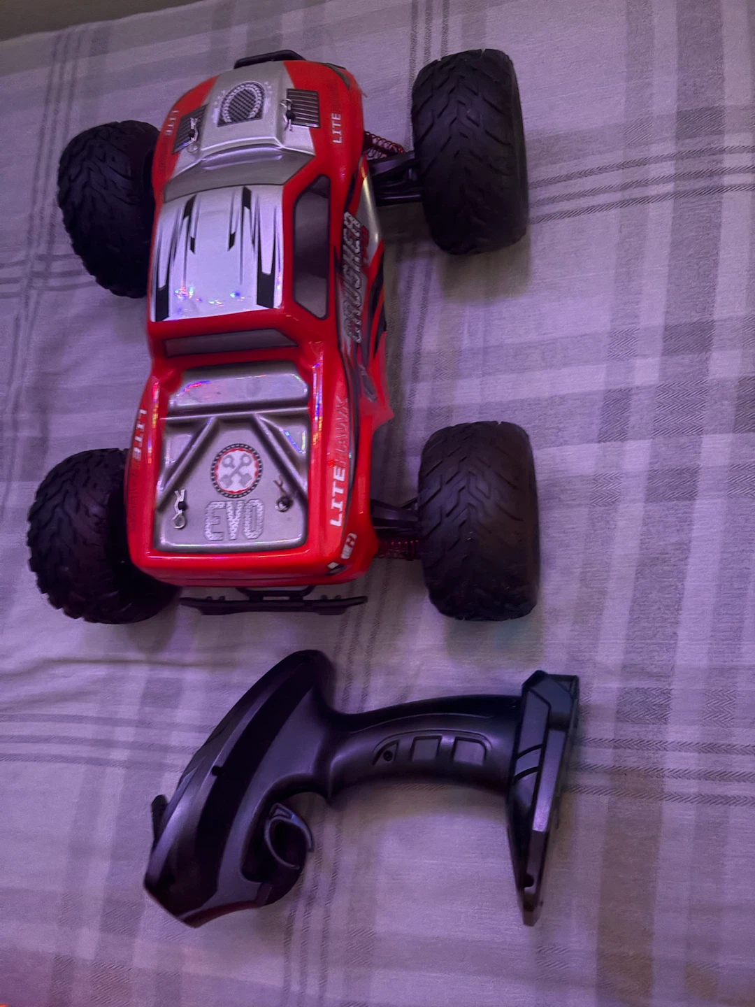 Red RC Crusher EVO Monster Truck - photo 3