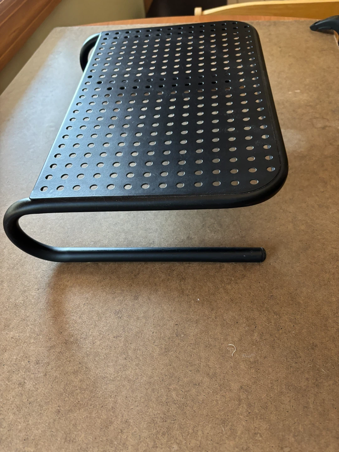 Black Metal Monitor Riser Stand - photo 2