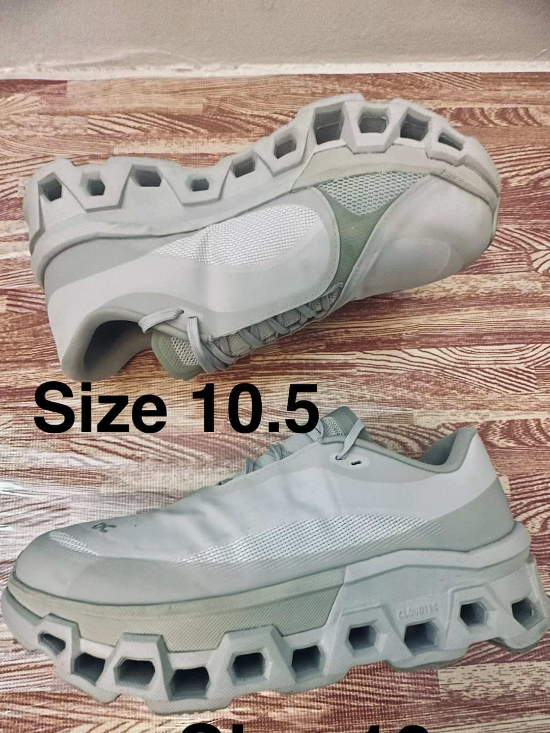 On cloud PAF Running Shoes US10.5 - photo 2