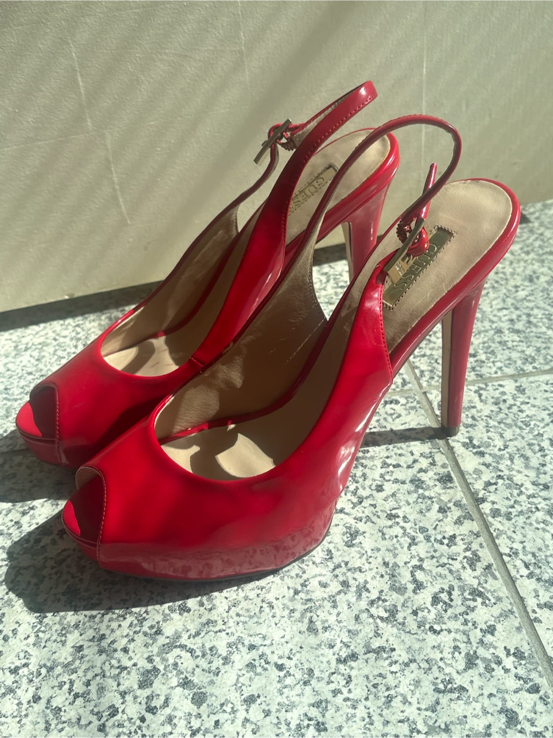 Guess Red Heels