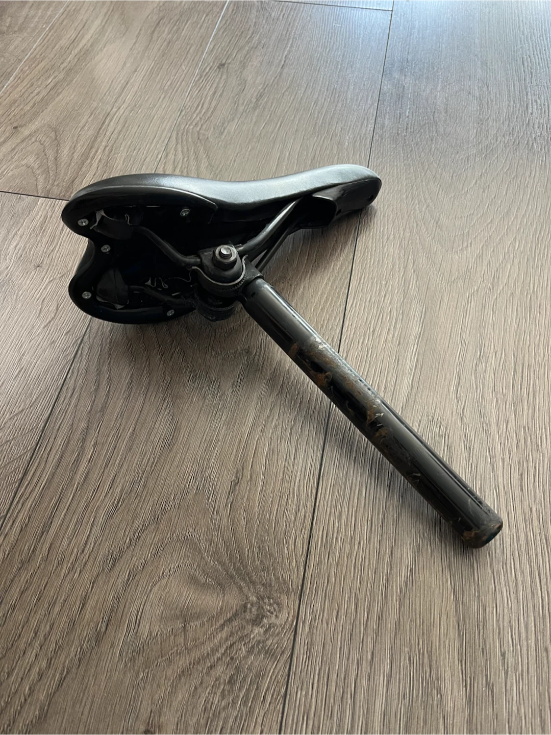 Black Bicycle Saddle
