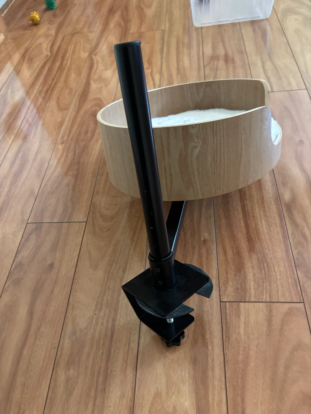 Wooden Cat Bed with Clamp Mount - photo 5