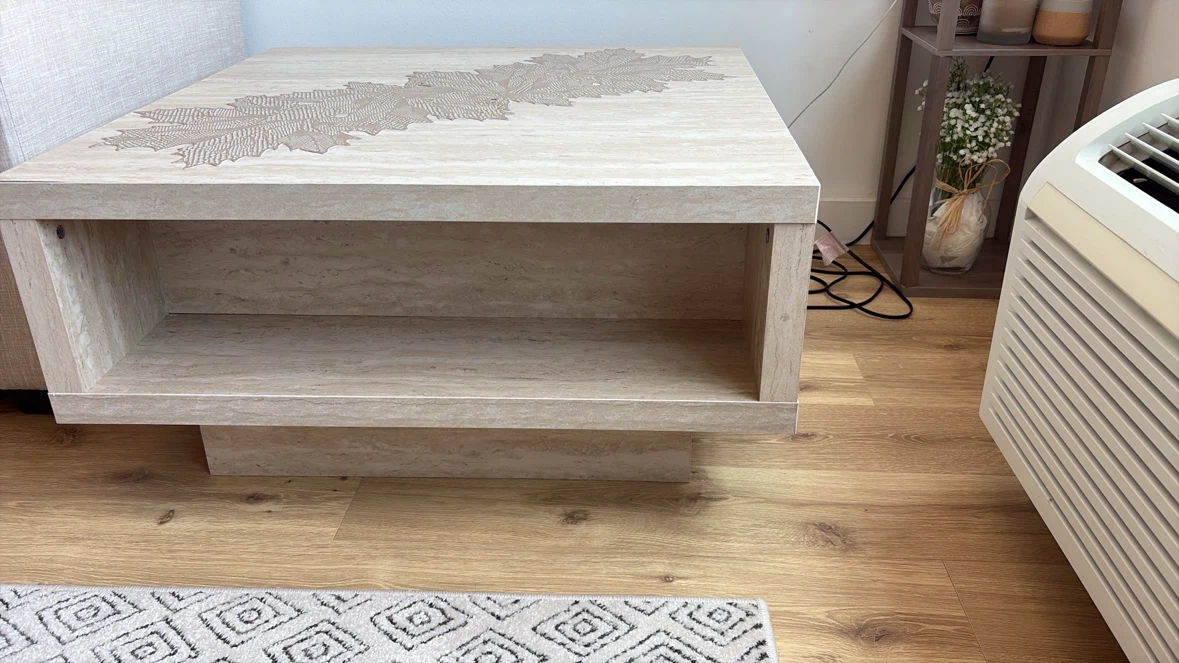 MOVING OUT SALE: Modern coffee table with storage - photo 3