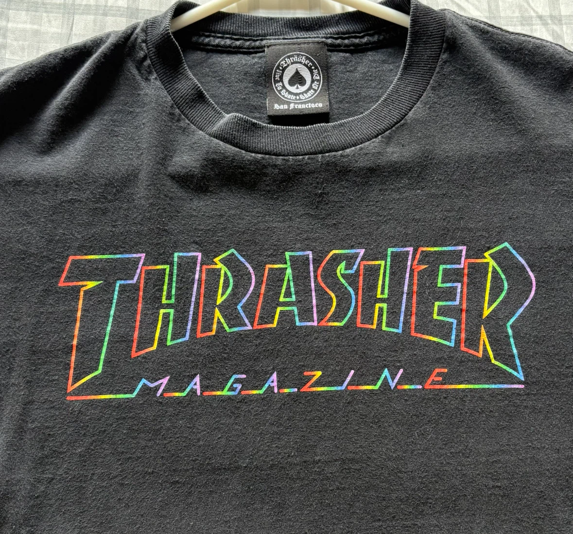 ✨✨Thrasher Magazine T-Shirt Size S/M - photo 2