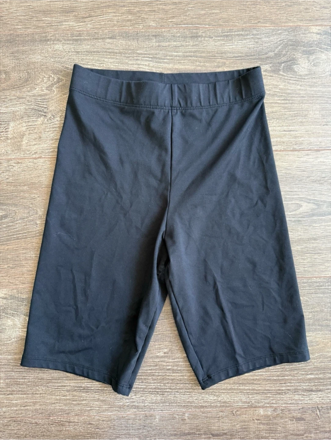 H&M Black Biker Shorts
