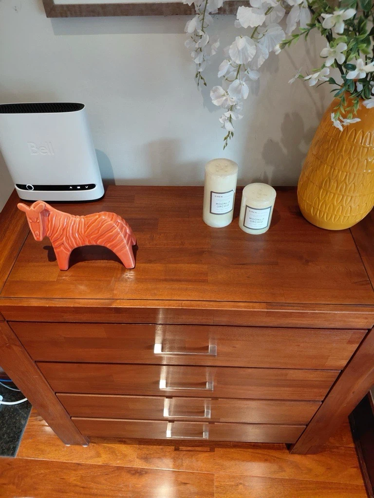 4-Drawer chest walnut colour - photo 2
