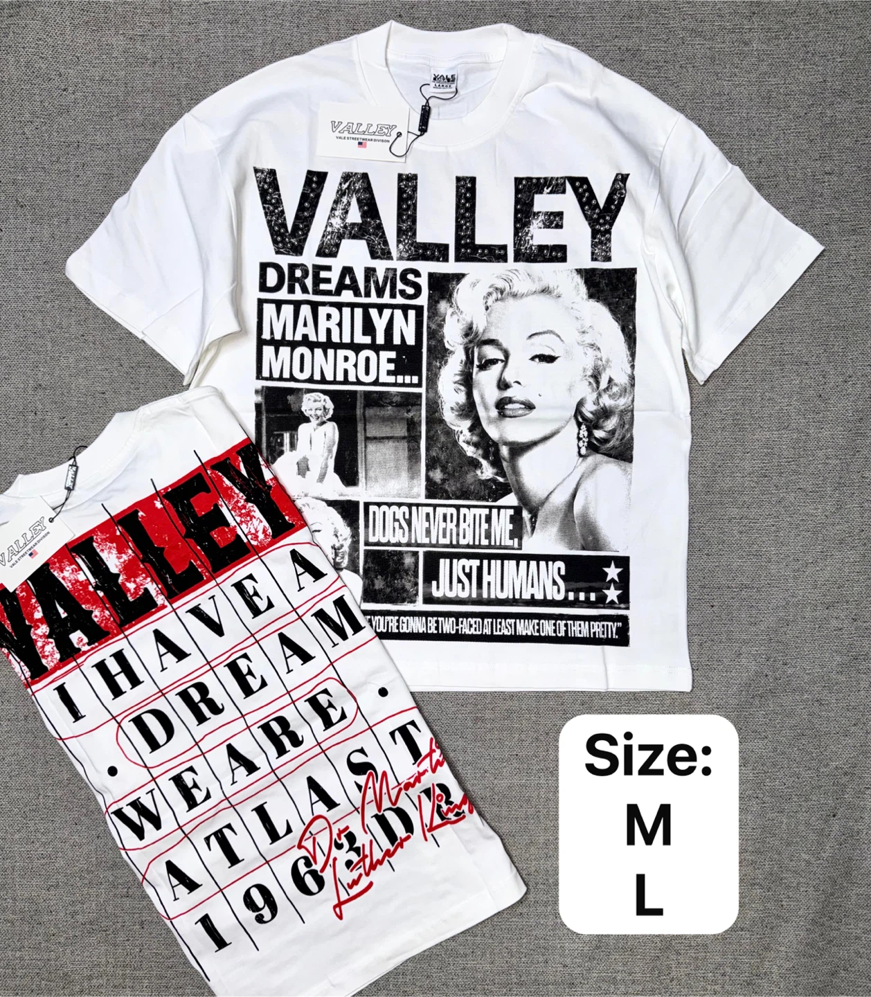 Valley Dreams T-Shirts - Various Graphics & Sizes - photo 4