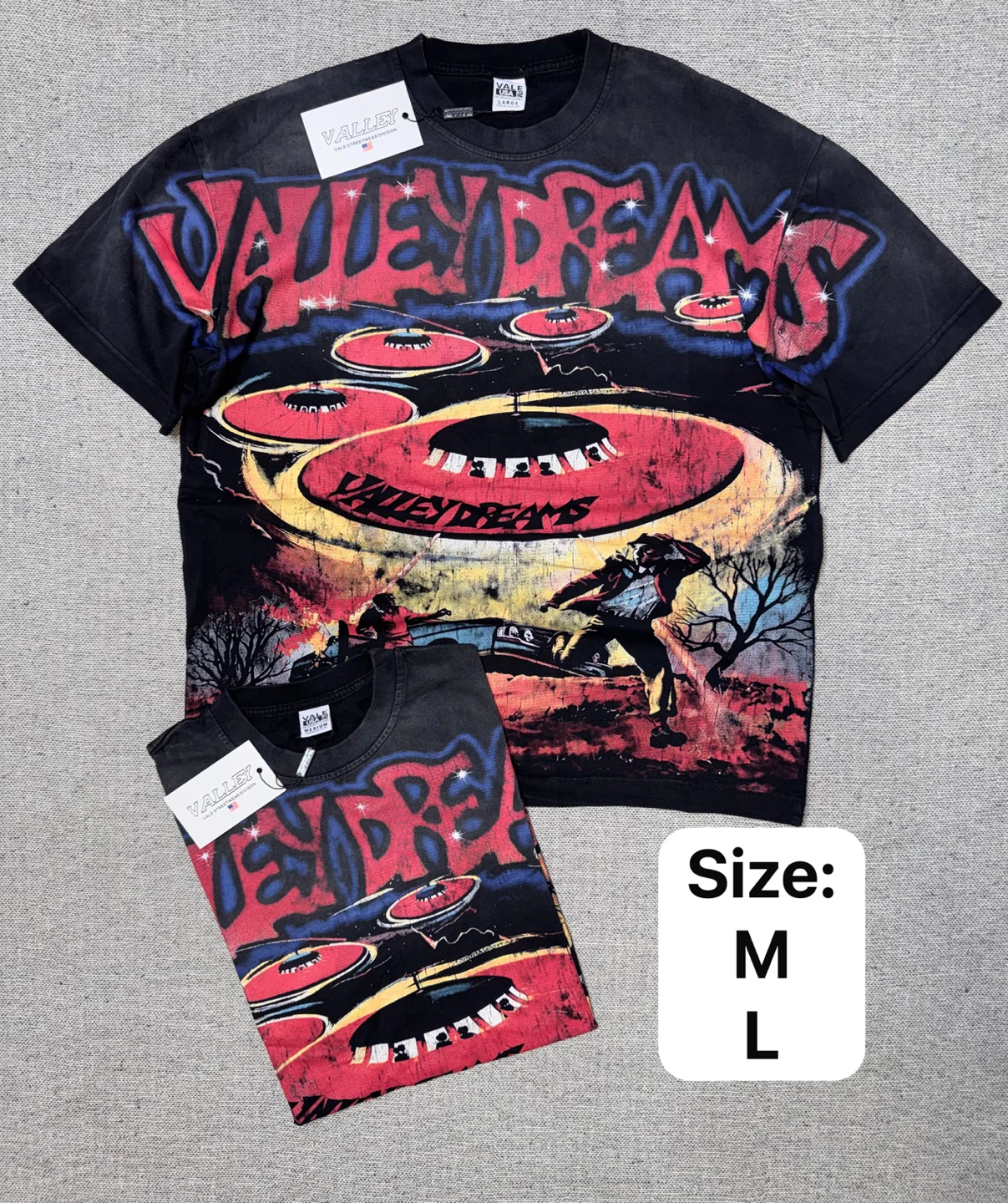 Valley Dreams T-Shirts - Various Graphics & Sizes - photo 5